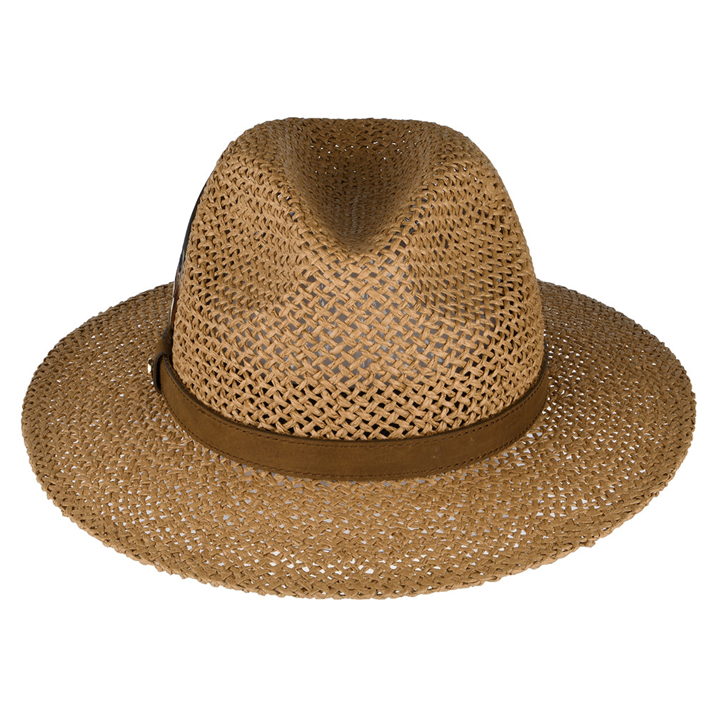 Failsworth Hats Tatton Summer Fedora Hat - Tan