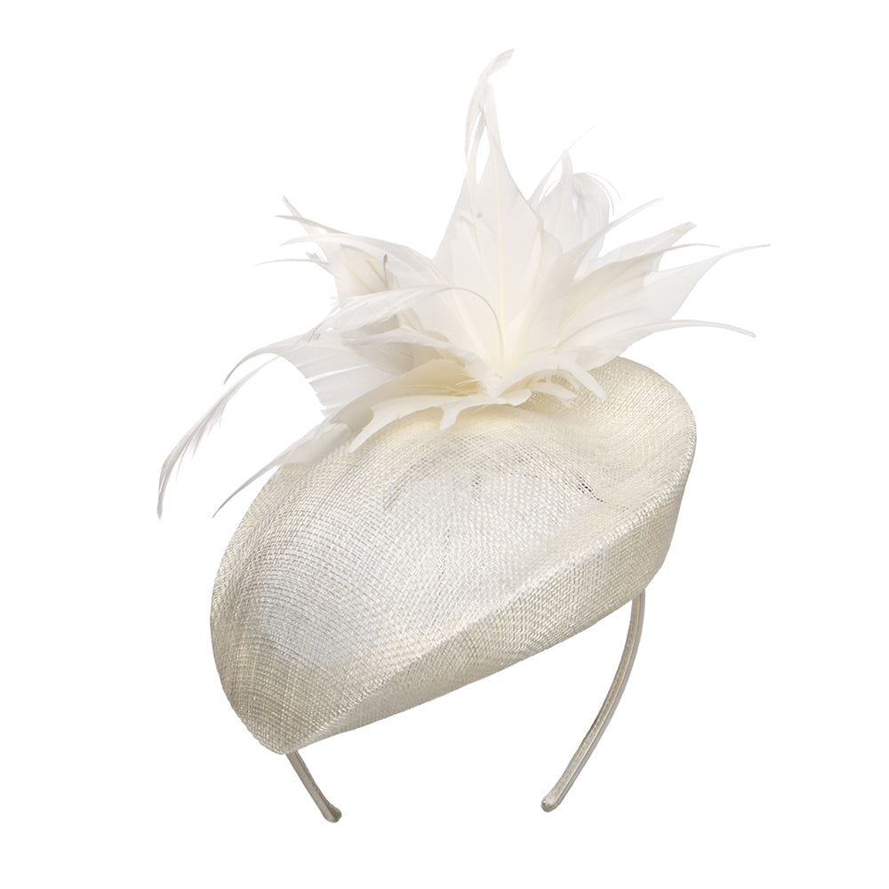 Failsworth Hats Elena Pillbox Hat - Ivory