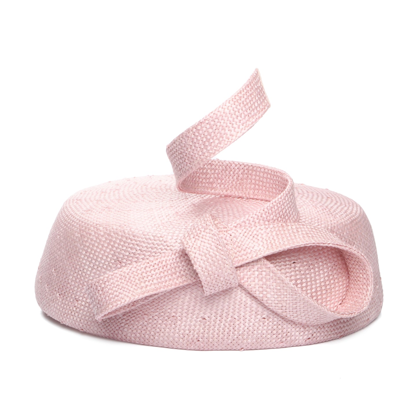 Whiteley Hats Eugenie Straw Pillbox Hat - Blush