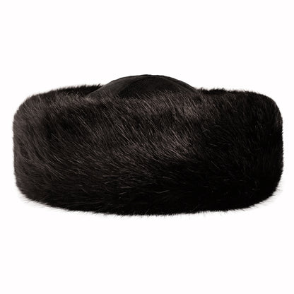 Helen Moore Faux Fur Winter Hat - Black