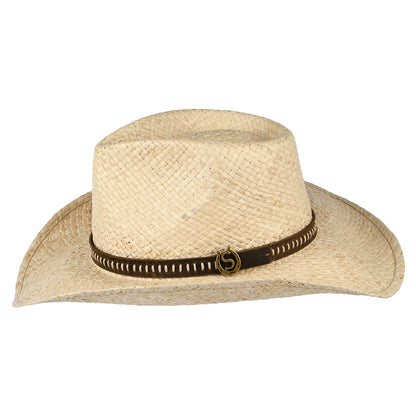 Stetson Hats Raffia Western Cowboy Hat - Natural