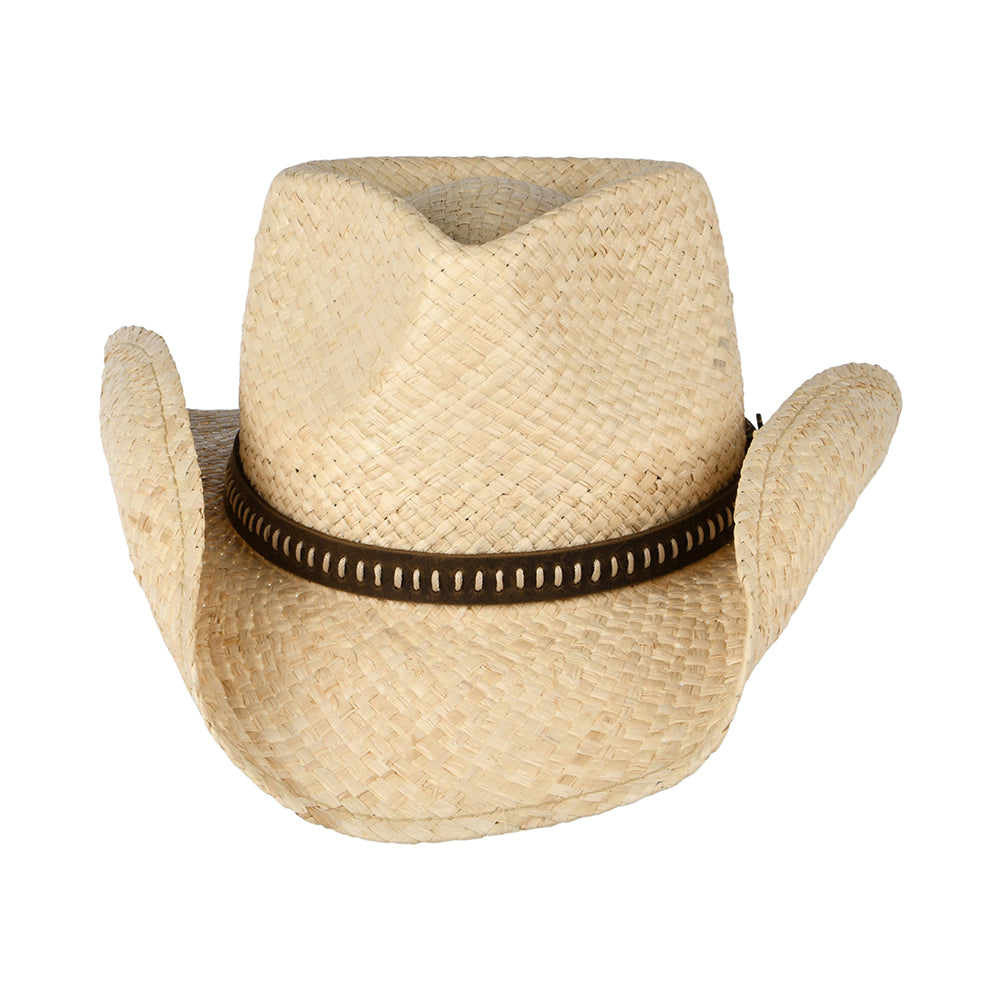 Stetson Hats Raffia Western Cowboy Hat - Natural