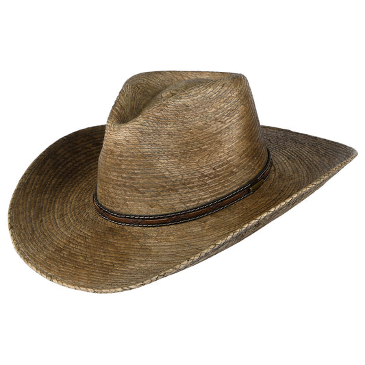 Stetson Hats Distressed Mexican Palm Cowboy Hat - Natural