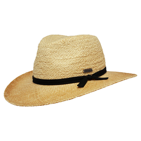 Sunday Afternoons Hats Tulum Raffia Straw Fedora Hat - Natural