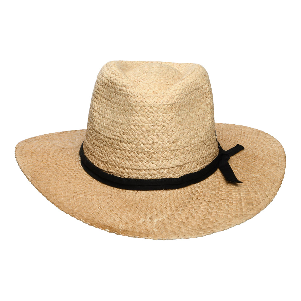 Sunday Afternoons Hats Tulum Raffia Straw Fedora Hat - Natural