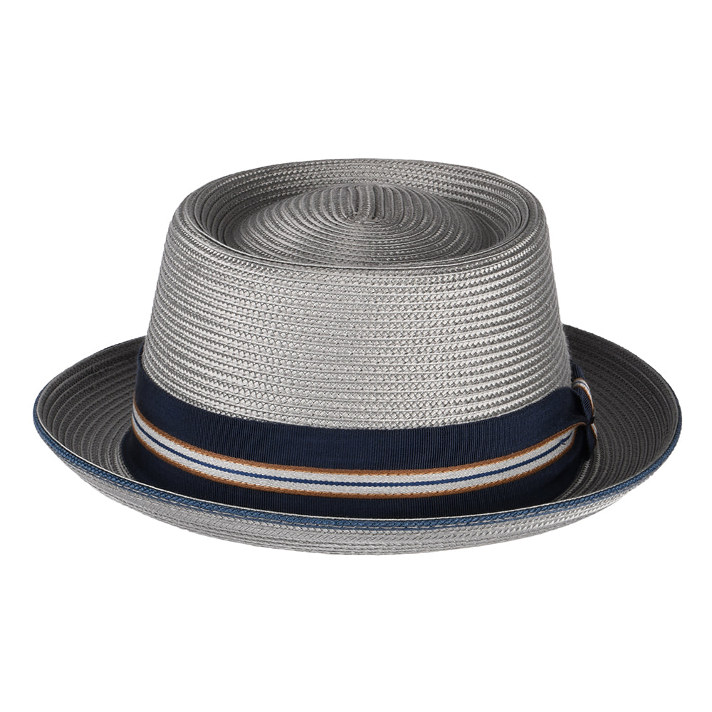 Bailey Hats Carver Pork Pie Hat - Grey