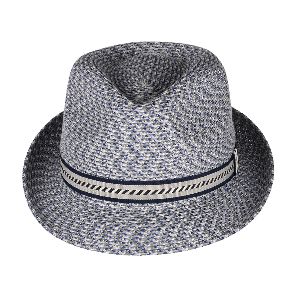 Bailey Hats Mannes Trilby Hat - Navy-Cream