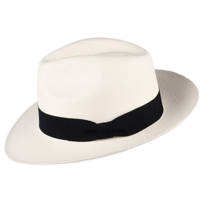Failsworth Hats Grade 8 Panama Fedora Hat - Bleach