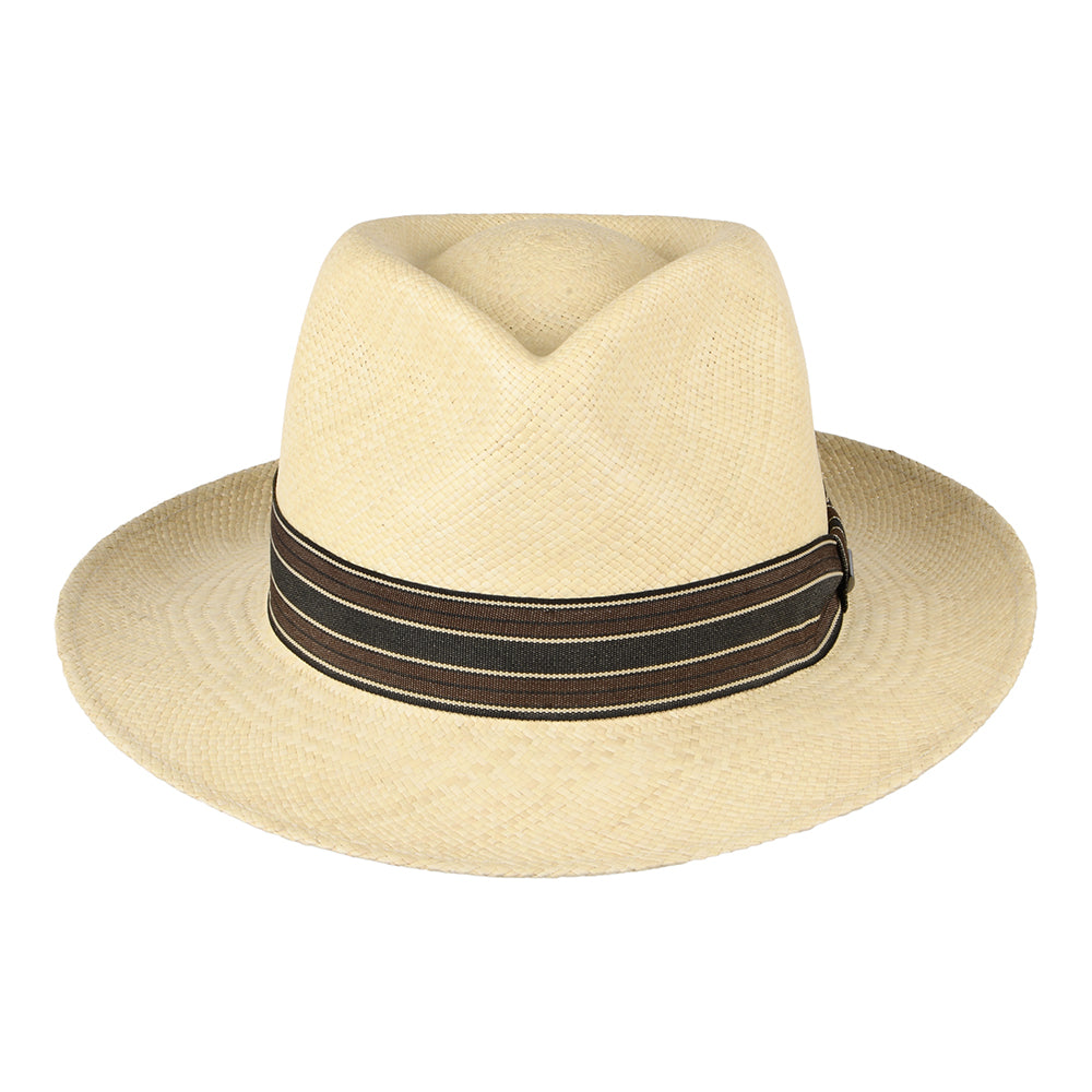 Stetson Hats Brisa Panama Fedora Hat - Natural