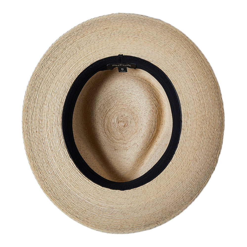 Brixton Hats Swindle Straw Fedora Hat - Natural