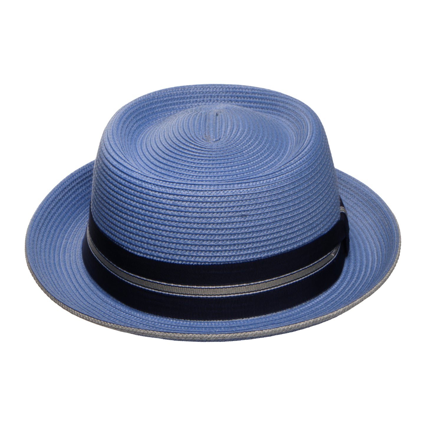 Bailey Hats Carver Pork Pie Hat - Mid Blue