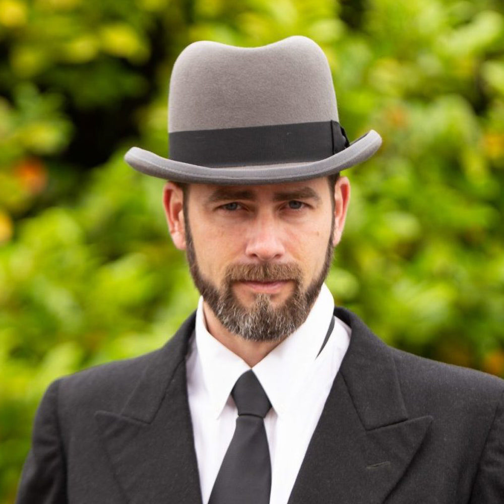 Denton Hats Churchill Homburg - Grey