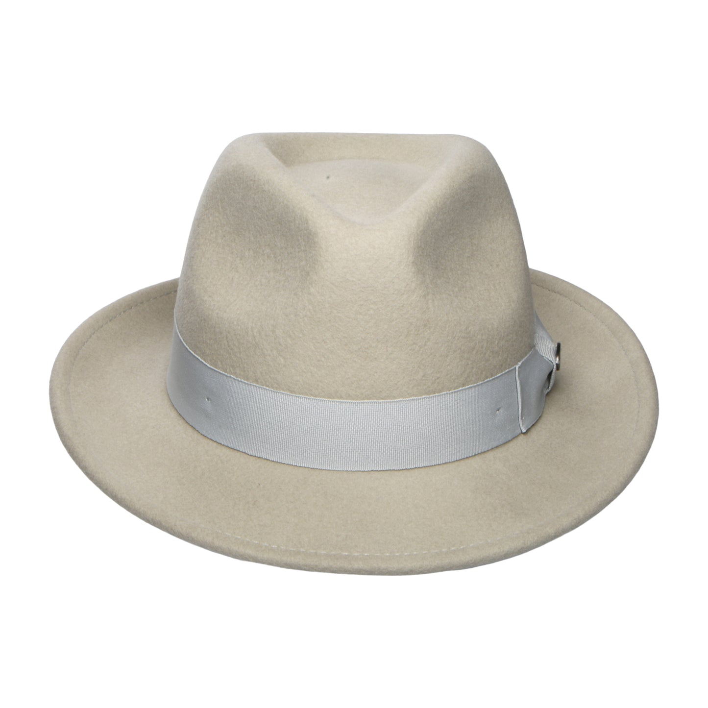 Bailey Hats Maglor Wool Felt Trilby Hat - Light Grey