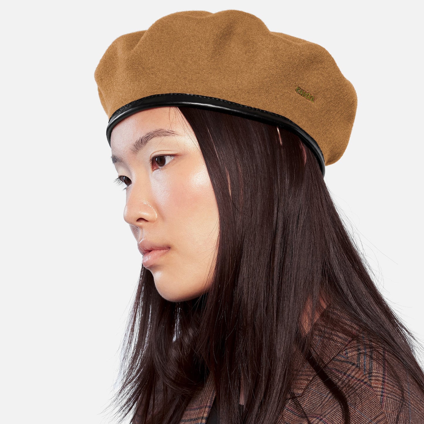 Kangol Wool Monty Beret - Camel