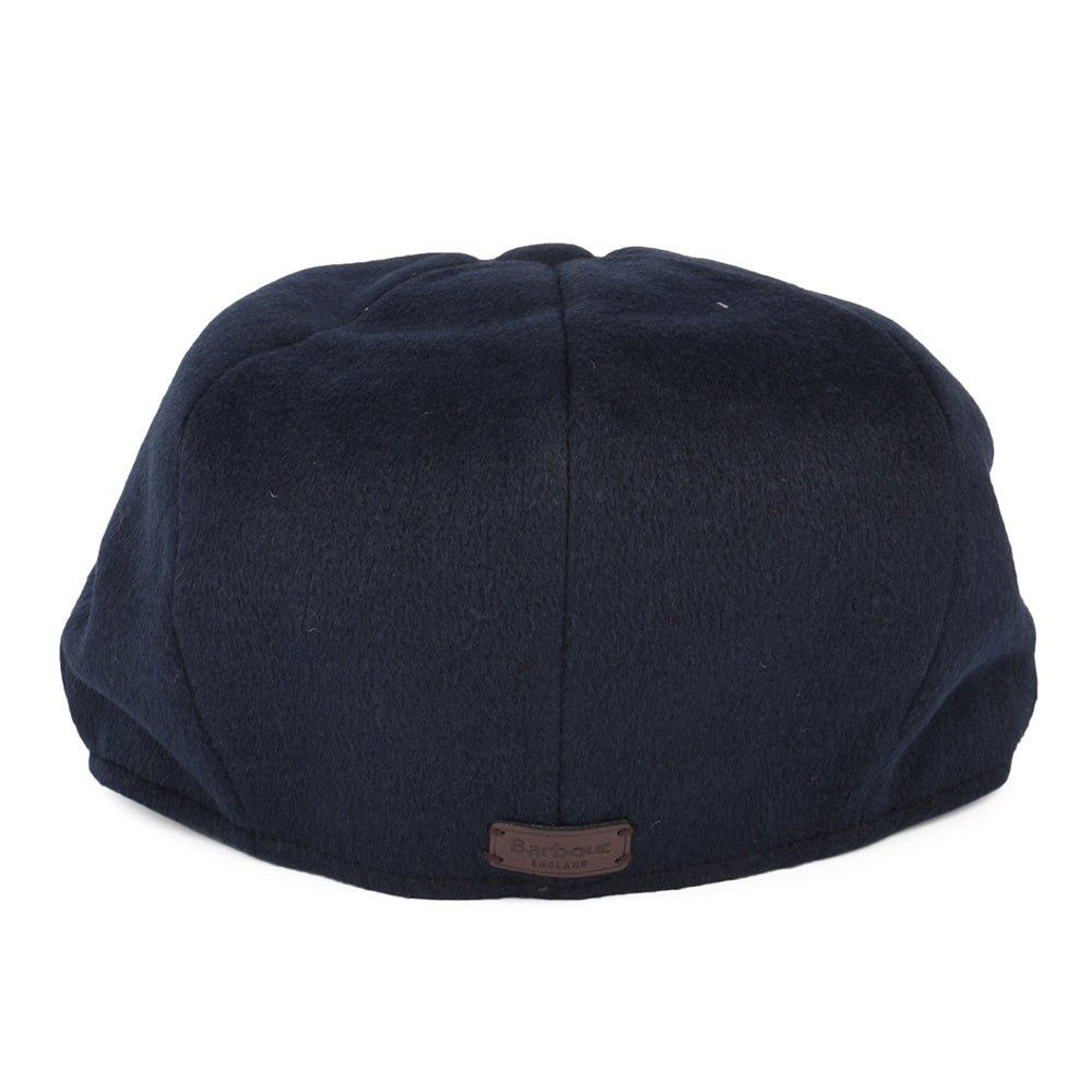 Barbour Hats Brendon Brushed Newsboy Cap - Navy Blue