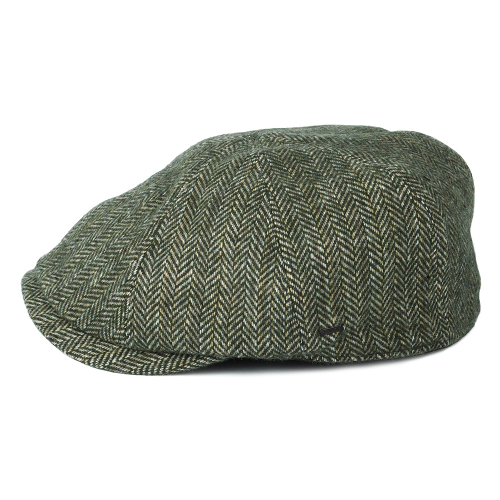 Bailey Hats Arley Wool Blend Newsboy Cap - Olive-Cream-Brown