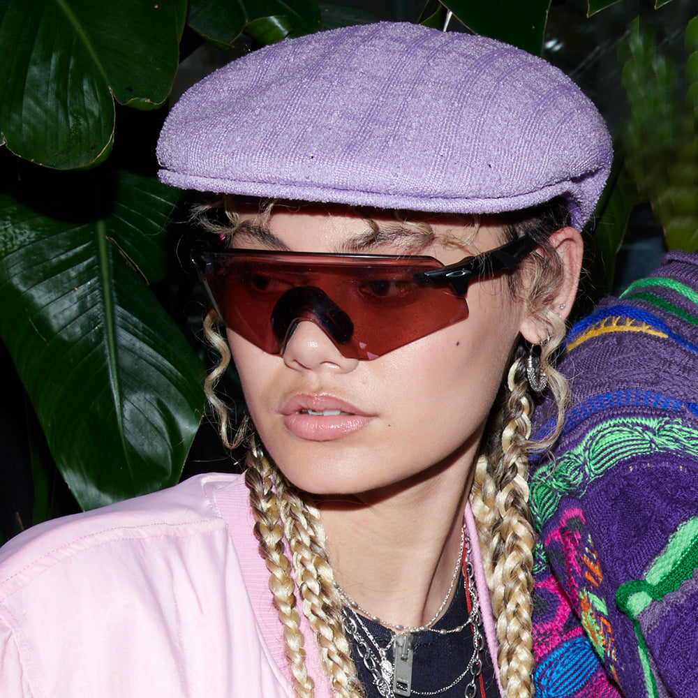 Kangol Summer Prep Bermuda 504 Flat Cap - Lavender