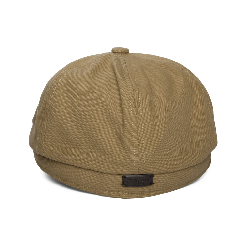 Barbour Hats Fawdon Cotton Newsboy Cap - Tan