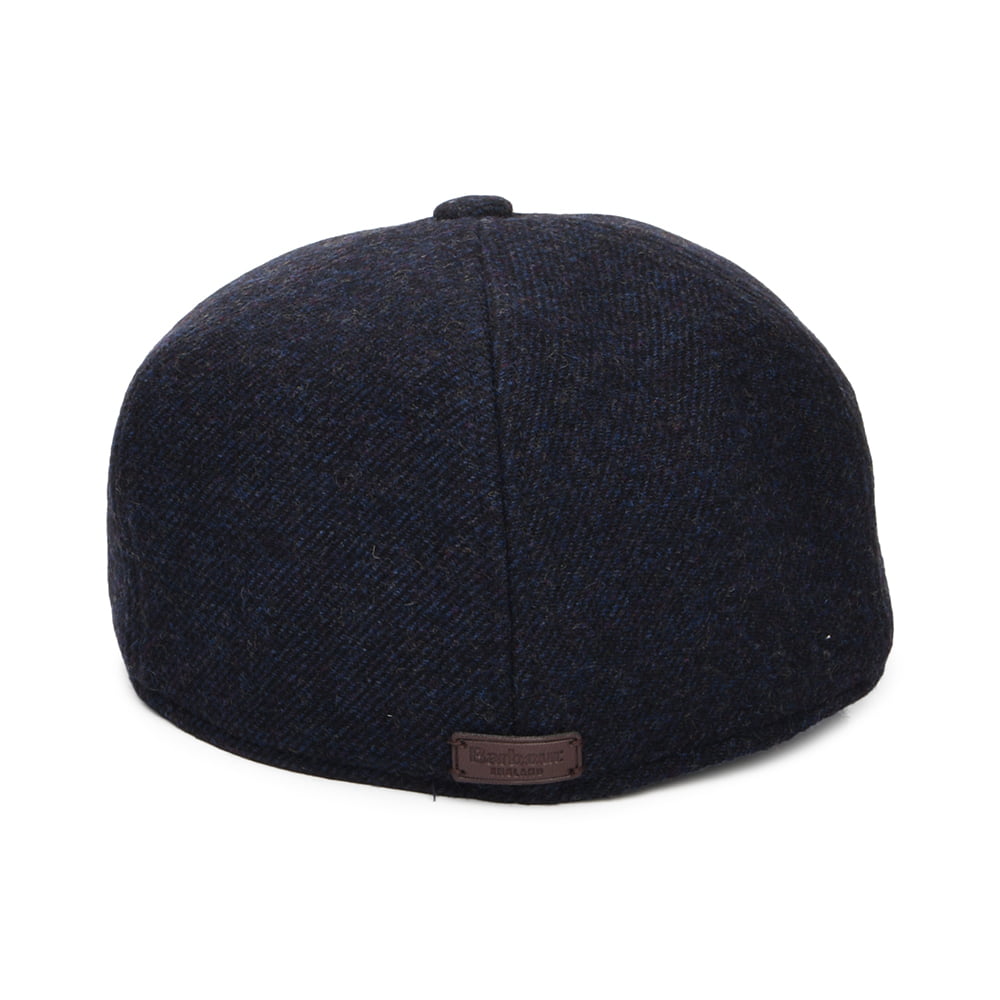 Barbour Hats Claymore Wool Blend Newsboy Cap - Navy Blue