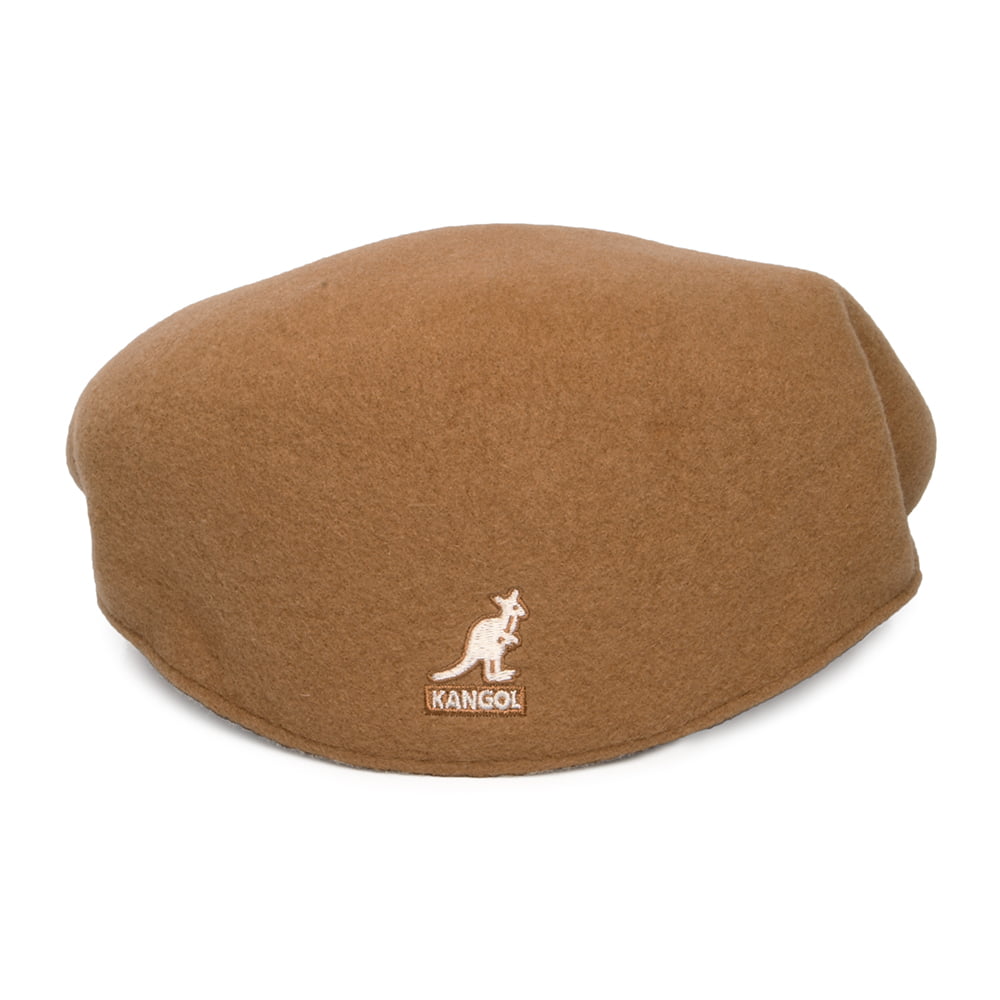 Kangol 504 Wool Flat Cap - Toffee