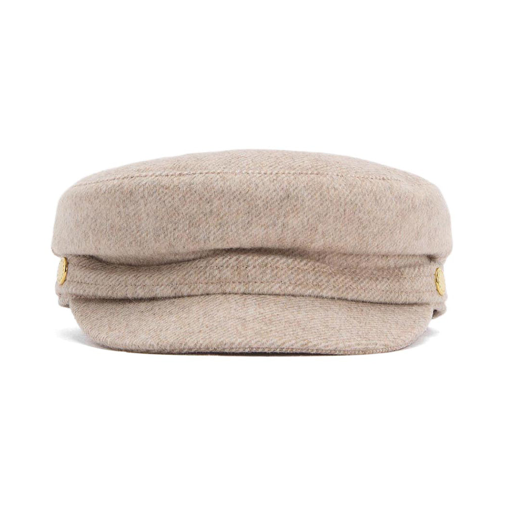 Barbour Hats Bothal Wool Blend Fiddler Cap - Oatmeal