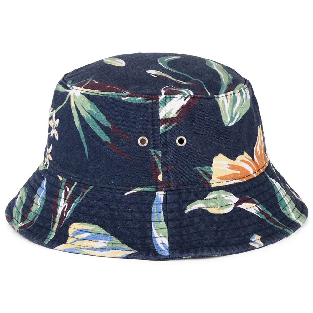 Levi's Hats Headline Floral Bucket Hat - Navy Blue