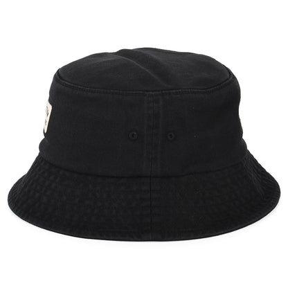 Brixton Hats Woodburn Washed Packable Bucket Hat - Black