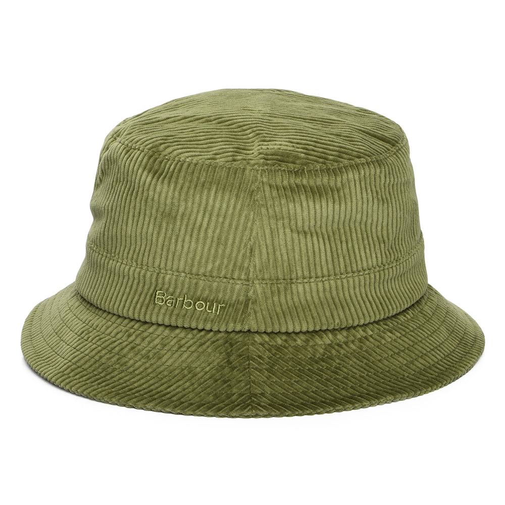 Barbour Hats Tolsta Corduroy Bucket Hat - Olive
