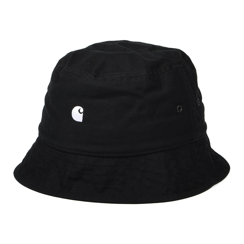 Carhartt WIP Hats Madison Logo Cotton Twill Bucket Hat - Black