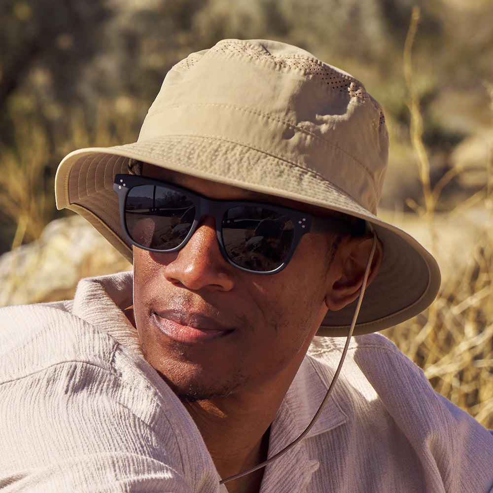 Sunday Afternoons Hats Solar Recycled Water Repellent Bucket Hat - Light Brown