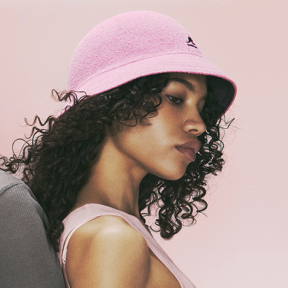 Kangol Flip It Reversible Casual Bucket Hat - Peony-Plum