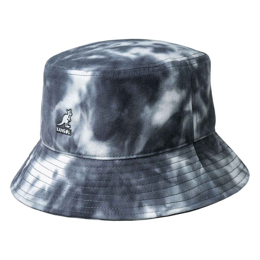 Kangol Tie Dye Bucket Hat - Smoke Grey