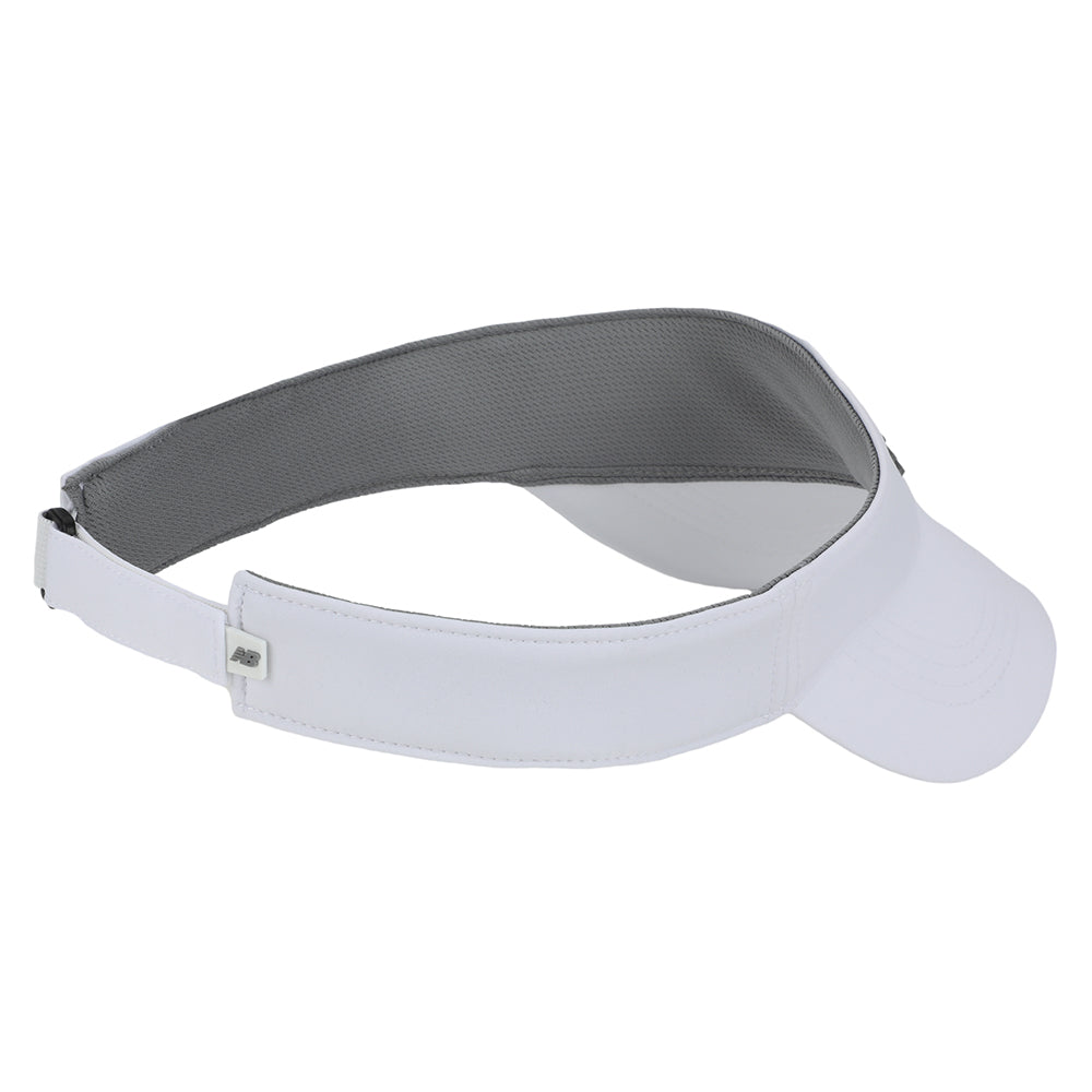 New Balance Hats Womens Performance Sun Visor - White