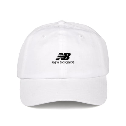 New Balance Hats NB Seasonal Classic Washed Cotton Baseball Cap - White