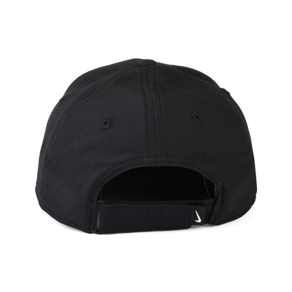 Nike Golf Hats Dri-FIT Structured Baseball Cap - Black-White