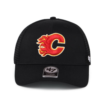 47 Brand Calgary Flames Trucker Cap - NHL Branson MVP - Black