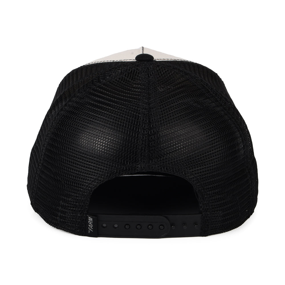 Goorin Black Panther Trucker Cap - Black-White
