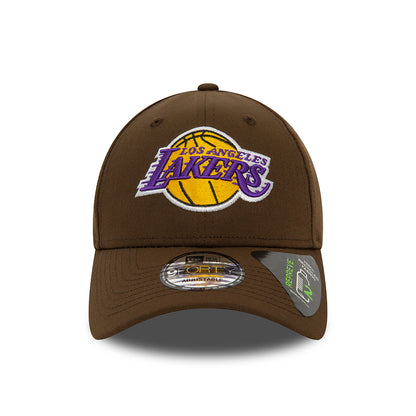New Era 9FORTY L.A. Lakers Baseball Cap - NBA Repreve - Brown