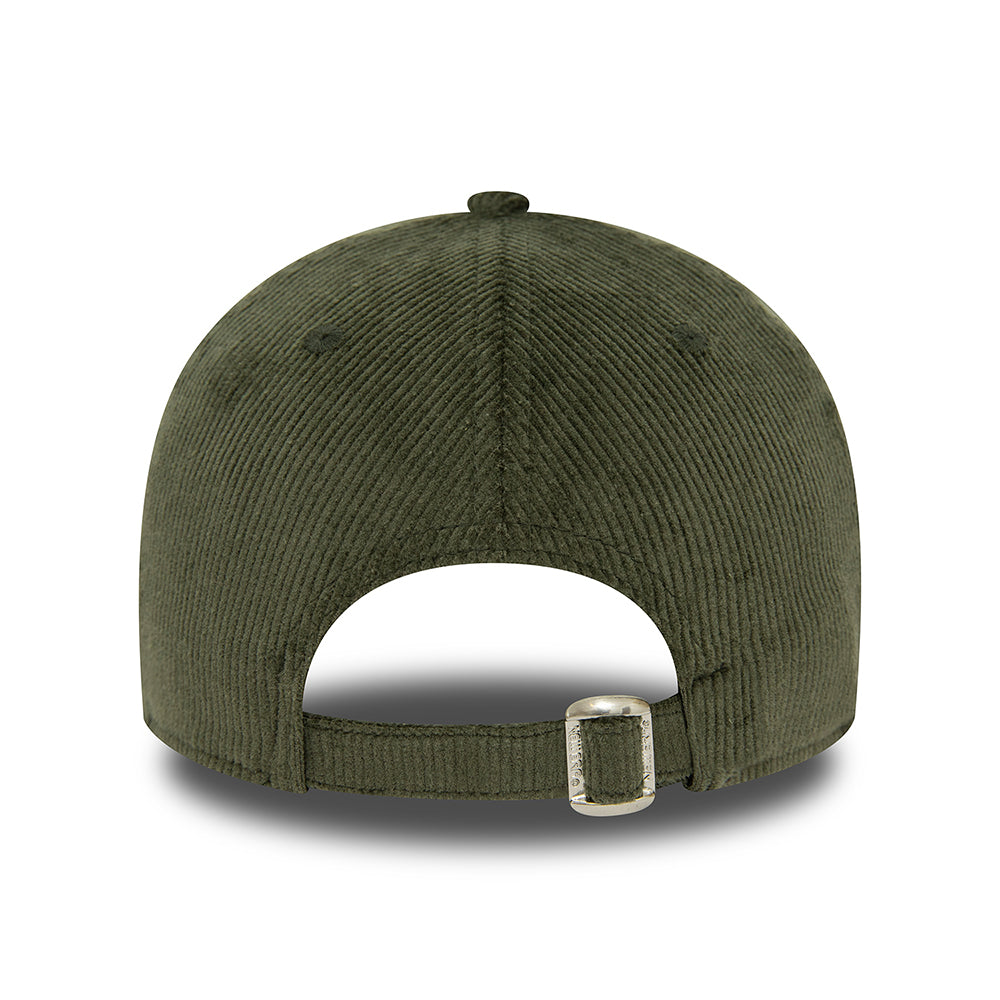 New Era 9FORTY Chicago White Sox Baseball Cap - MLB Cord - Olive-Stone