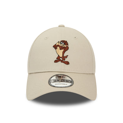 New Era 9FORTY Taz Baseball Cap - Looney Tunes Character - Stone