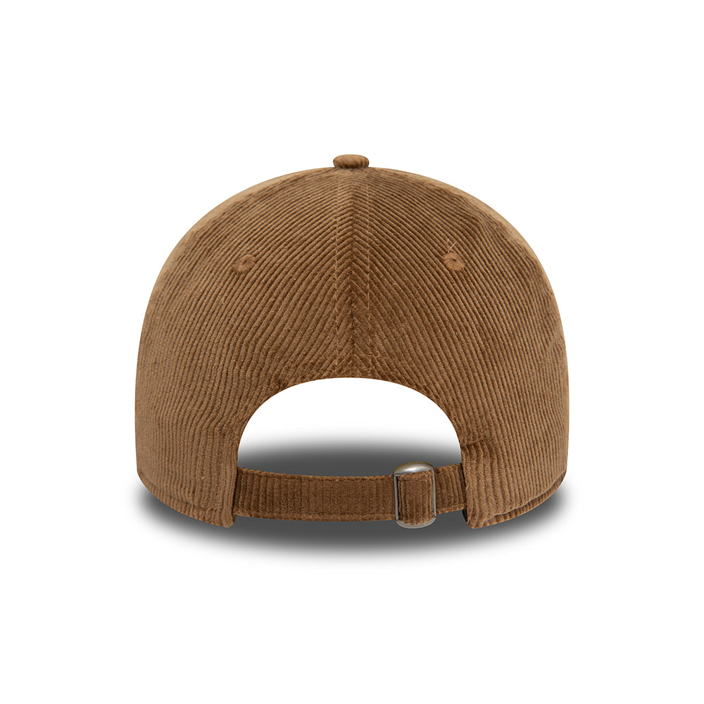New Era 9TWENTY Baseball Cap - NE Cord - Brown