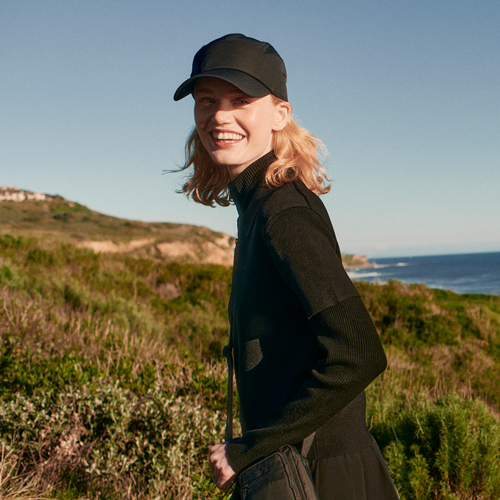 Tilley Hats Airflo Recycled 5 Panel Cap - Black