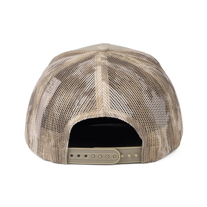 Timberland Hats Printed Camouflage Mesh Trucker Cap - Beige