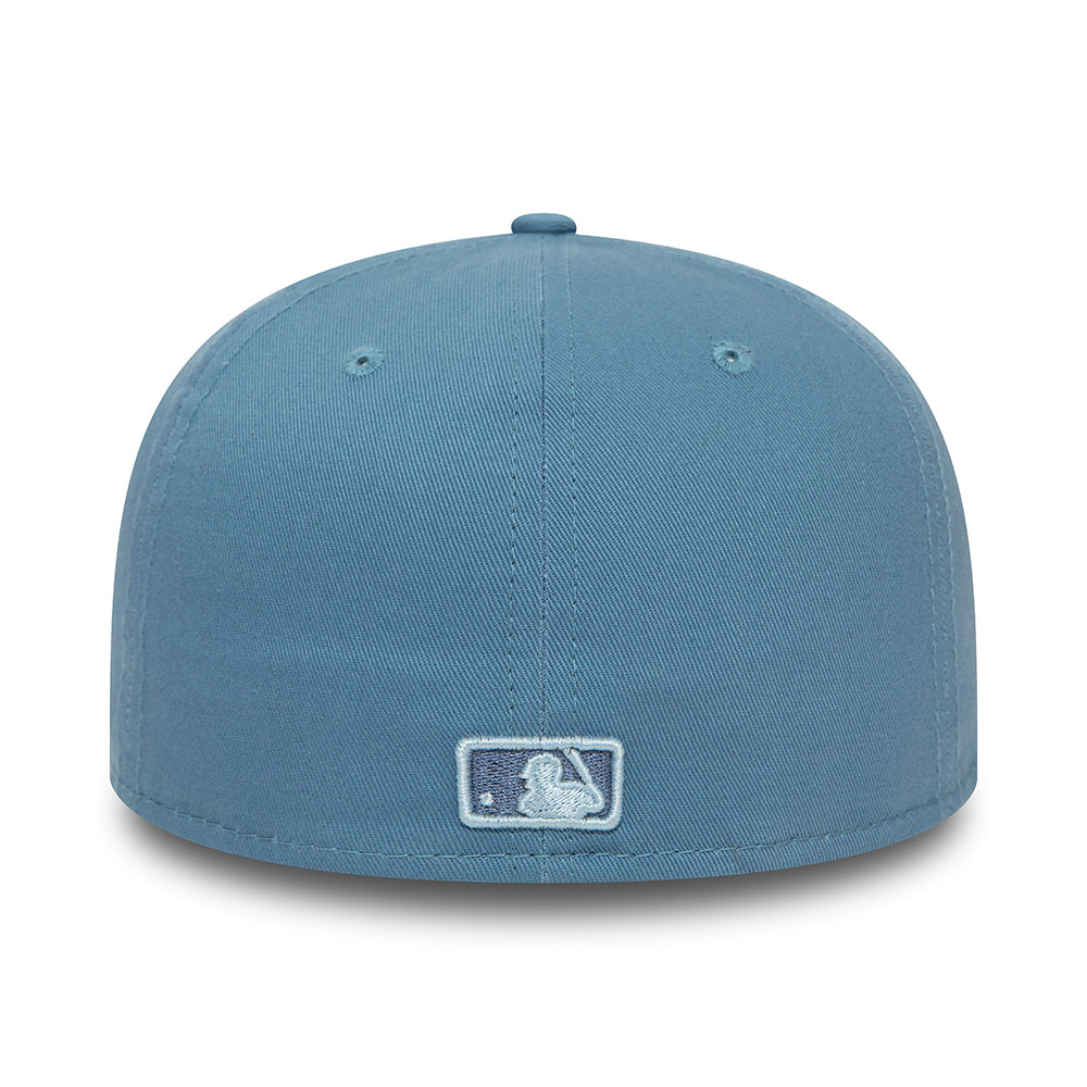 New Era 59FIFTY New York Yankees Baseball Cap - MLB League Essential - Light Blue-Ice Blue