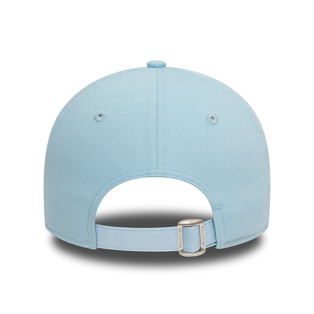 New Era 9FORTY Cotton Blank Baseball Cap - NE Essential - Ice Blue