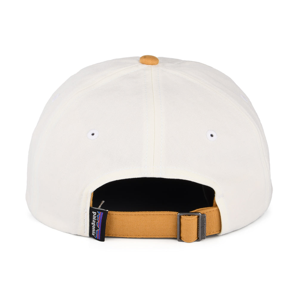 Patagonia Hats P-6 Label Trad Organic Cotton Baseball Cap - Cream-Mustard