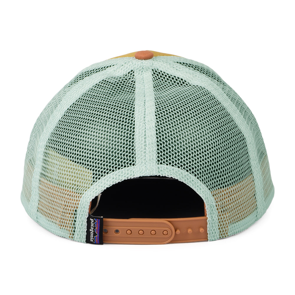 Patagonia Hats P-6 Logo Organic Cotton LoPro Trucker Cap - Mustard-Clay