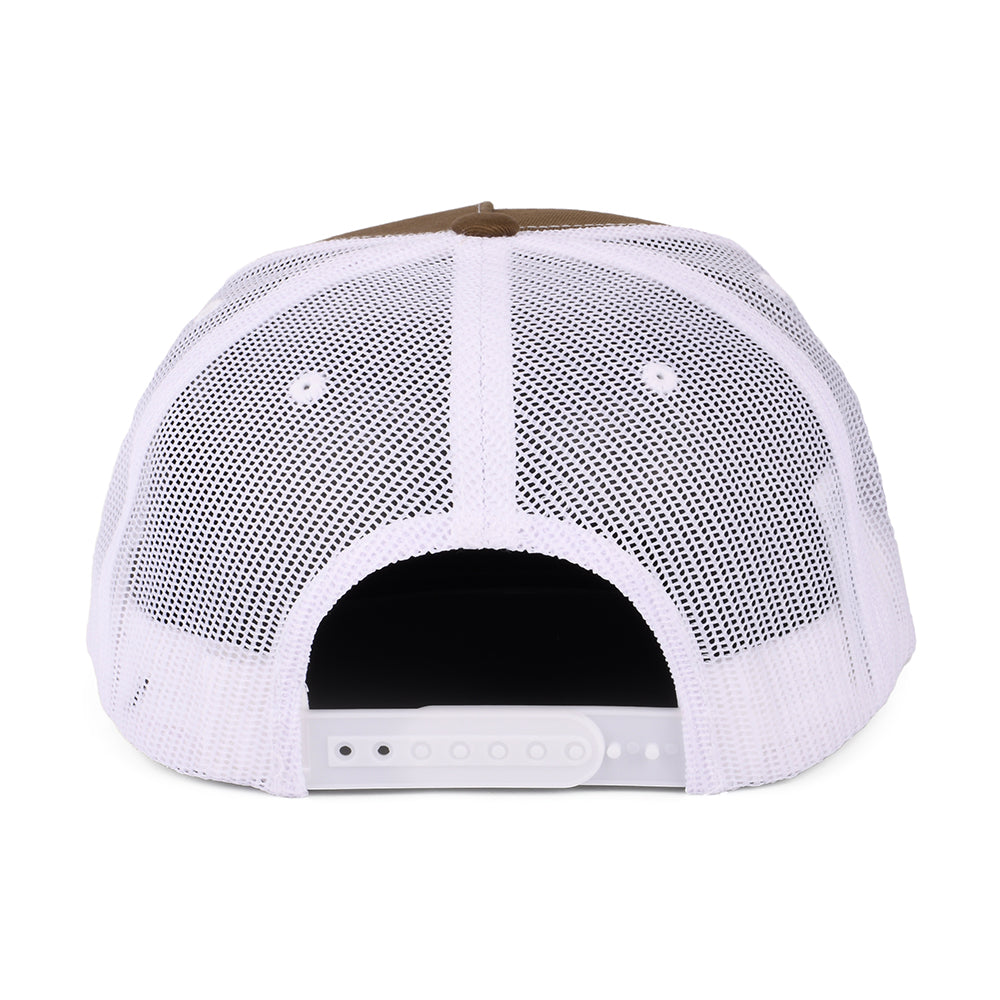 Brixton Hats Oath MP Trucker Cap - Brown-White