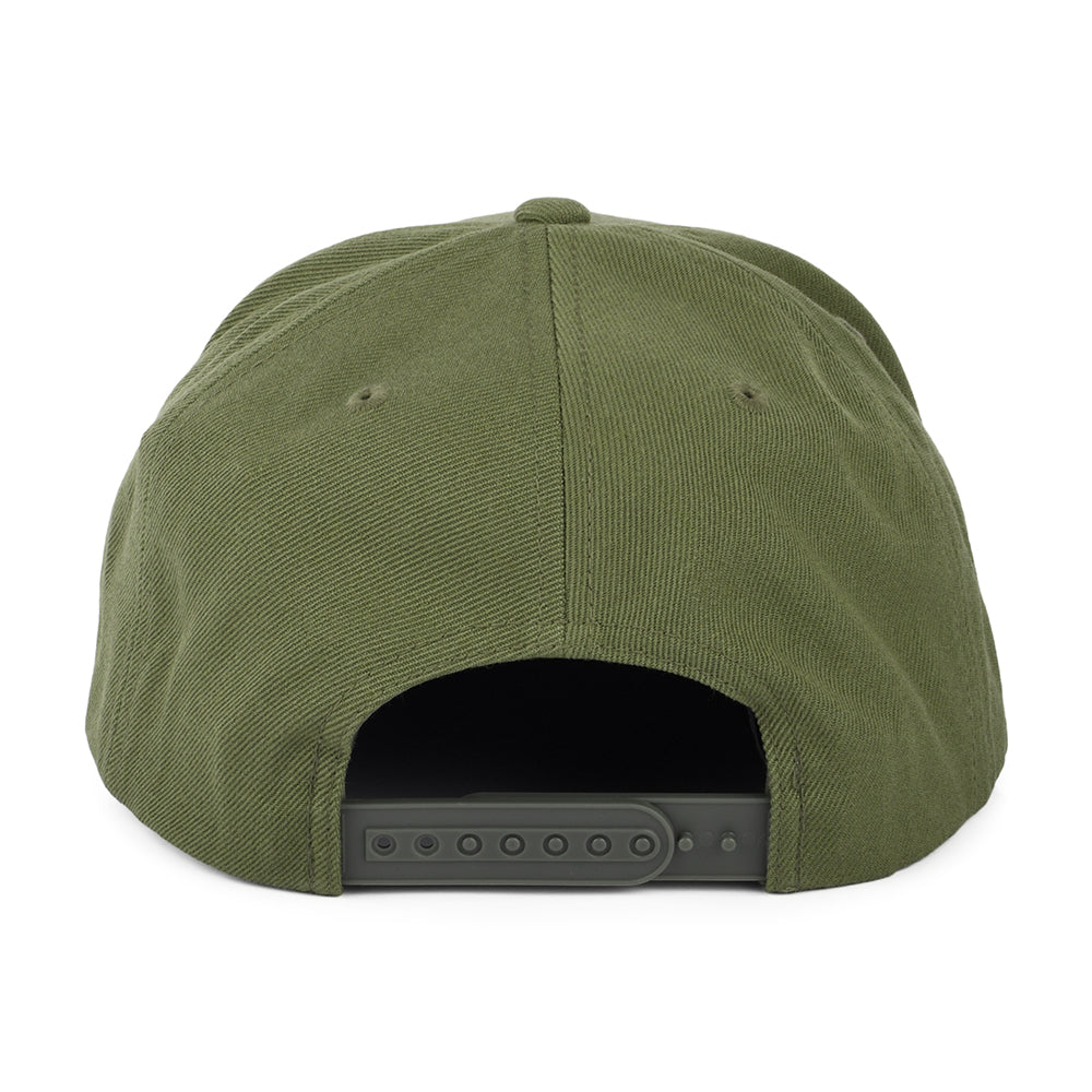 Brixton Hats Oath III Snapback Cap - Olive