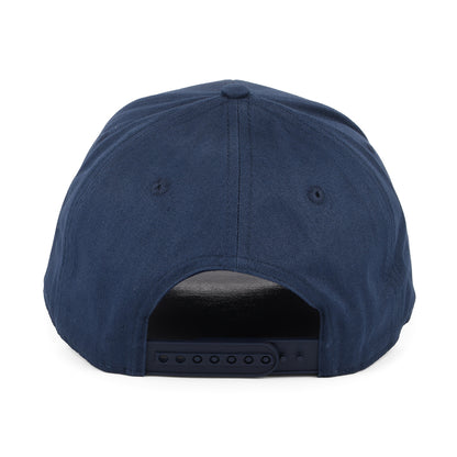 New Balance Hats Structured Cotton Twill Snapback Cap - Navy Blue